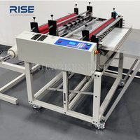 Cortadora Industrial de Rollos Textiles a Hojas de 600 mm, Máquina de Corte de Tela, Precio de Máquina de Corte de Tela para Almohadillas de Gasa