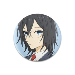 Broche Anime Horimiya, Badge Cosplay, Hori Kyouko <span class=keywords><strong>Miyamura</strong></span> Izumi, Icônes Rondes de Dessins Animés, Épinglette en Tôle pour Sac à Dos et Vêtements - Product Image 1
