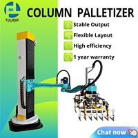 Palettiseur de colonnes automatique pour sacs de 25 kg et 50 kg (engrais, aliments, céréales, poudres)