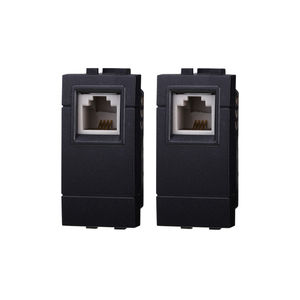 Conectores Telefónicos Gloca RJ11, Juego de 2, Plástico, Compatibles con la Serie Living - Product Image 1