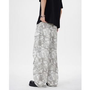 Jeans da uomo con cuciture a vista, vestibilità rilassata, in denim, forniture all'ingrosso - Product Image 3