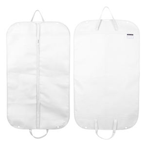 Stampa personalizzata con LOGO a colori a buon mercato bianco Non tessuto riutilizzabile per indumenti riutilizzabili da uomo - Product Image 4