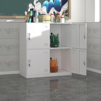 Casier en acier coloré, casier scolaire en métal, armoire de rangement, casier de rangement pour livres ou sacs pour l'école primaire
