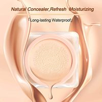Crème de fond de teint de maquillage imperméable à coussin d'air humide BB CC longue durée avec fond de teint d'apprêt SPF 50