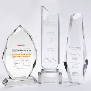 Trophée en <span class=keywords><strong>cristal</strong></span> K9 personnalisé, plaque en verre vierge pour événements sportifs, souvenirs, prix abordables - Product Image 3