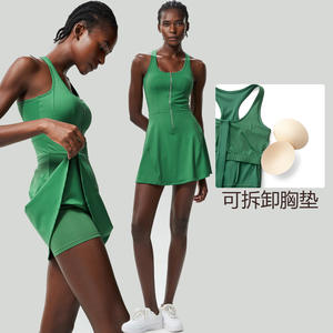 New Arrival Womens Clothing Sportswear <strong>Sexy</strong> Custom LOGO Tennis Dress Quick Dry <strong>Golf</strong> Dress Tennis Wear Gym Fitness Girls <strong>Outfits</strong> - Product Image 2
