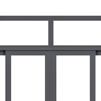 Fenêtre coulissante en alliage d'aluminium à double vitrage trempé isolant insonorisant avec cadre noir moderne pour immeuble de bureaux