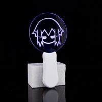 Bâton lumineux LED personnalisé avec logo, haute qualité, télécommande, bâton lumineux pour fête, mariage, concert