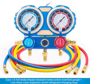 Herramienta de Abocardado Universal para Aire Acondicionado Powerlift TS043, Juego de Manómetros para Bomba de Vacío, Estuche Rígido de Aleación de Aluminio, OEM, para Uso Doméstico - Product Image 6