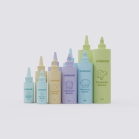 Bouteille de sauce en plastique sans BPA 2oz 4oz 6oz 8oz 16oz recyclable écologique pour savon liquide shampooing produits cosmétiques
