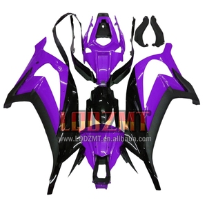 Cuerpo de inyección para <span class=keywords><strong>KAWASAKI</strong></span> <span class=keywords><strong>NINJA</strong></span> ZX-10R púrpura negro ZX10R 16 17 18 19 20 54LQ.108 ZX 10R 1000 2016 2017 2018 2019 2020 carenado - Product Image 1