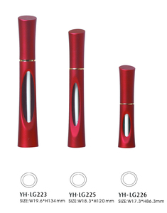 New Arrival Private Brand Luxury <b>Red</b> 5ml Lip Gloss Container Hollow Design PETG Empty Lip Oil Bottle Cosmetic Packaging - Product Image 4