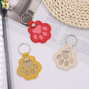 Porte-clés Patte de Chat, Collecteur de Poils d'Animaux, Porte-clés Commémoratif pour Poils de Chat - Product Image 2