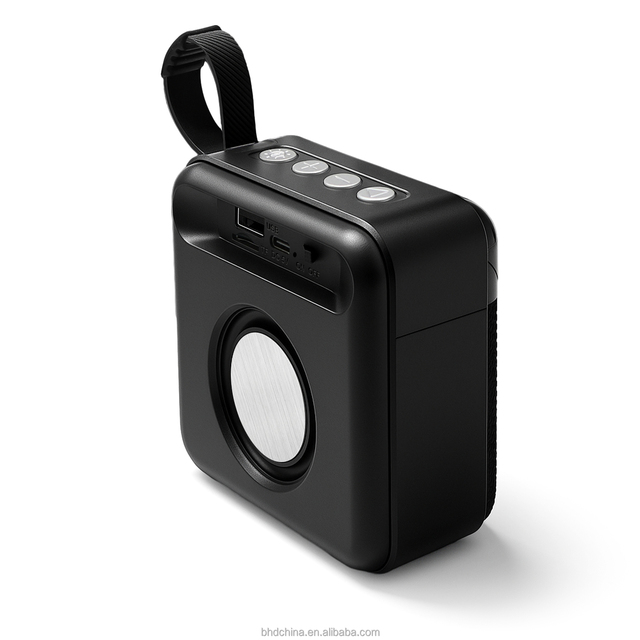 Customizable Portable Card-insertable Bluetooth Speaker with High Volume, Ultra-thin and Mini-sized Audio Equipment.