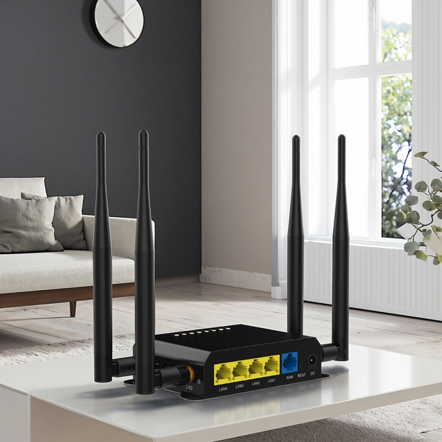 Home Modem MT7620A 4G Wireless Best Choice Individual and Family 300Mbps WiFi SIM Card Slot 100Mbps Ethernet LAN Port Router