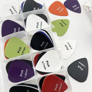 Plettri per Chitarra in ABS Colorati con Logo Personalizzato, Spessore 0.58/0.71/0.81/0.96/1.20/1.50mm - Product Image 6