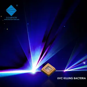 3535 uvc 1W 0.5W 3W 250-260nm 260-270nm 270-280nm 220-235nm LED UVC per la sterilizzazione della purificazione dell'aria e dell'acqua