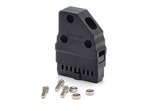 Boîtier assorti de noyau en caoutchouc de PLC avec le connecteur accessoire: LOGEMENT 2544HA-2*8P noir avec la projection - Product Image 2