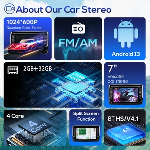 TANTHN <strong>7</strong> Inch 2 Din Android Car Stereo Touch Screen GPS <strong>Navigation</strong> BT CarPlay Multimedia DVD Player Head Unit <strong>System</strong> - Product Image 5