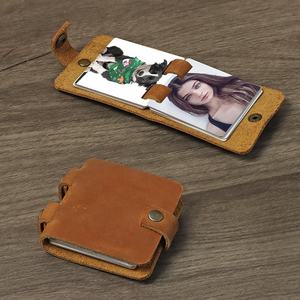 Livre <span class=keywords><strong>photo</strong></span> personnalisé pour bébé, <span class=keywords><strong>album</strong></span> <span class=keywords><strong>photo</strong></span> miniature en cuir véritable <span class=keywords><strong>à</strong></span> sublimation DIY, pour mariage, cadeau de la Saint-Valentin - Product Image 1