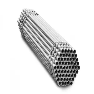 6m High 60x60mm Galvanized Round Pipes for Metal Fence