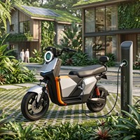 Moto cargo électrique haute puissance MILG 2000W, scooter électrique 2 places, pneus 90/90-12, mobilité urbaine haute vitesse U4