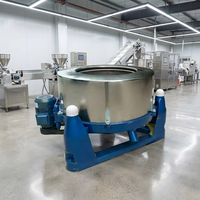 Sécheuse centrifuge industrielle pour fruits, légumes et plantes, avec fonction de lavage et d'élimination de l'humidité