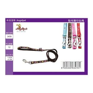 Imbracatura per animali domestici Footprint Patch con cordino di trazione: accessorio comodo ed elegante per il tuo amico peloso - Product Image 3