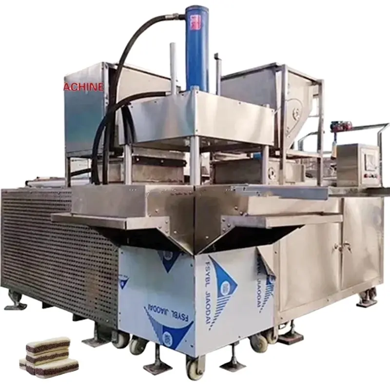 जे स्वचालित पेस्ट्री टुकड़े टुकड़े हो जाना पेस्ट्री लाल सेम हरी मूंग केक मोल्डिंग मशीन चीनी घन बनाने की मशीन