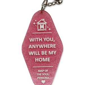 Wholesale Blank Motel Hotel Plastic Keychain Custom Glitter Fashion Cute Plastic <b>Key</b> <b>Chains</b> - Product Image 6