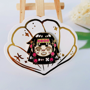 Металлический значок, новый дизайн, мягкая эмаль, цвет розовое золото с блестками, на заказ, футбольные эмалевые значки, значки-сердца, жесткие значки для лацкана с картонной подложкой - Product Image 5