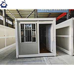Casa de oficina plegable de contenedor de envío Modular plegable portátil de 2 dormitorios de alta calidad - Product Image 1