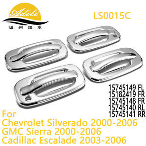 Adili LS0015C มือจับประตูด้านนอกโครเมี่ยมส่วนอะไหล่ทดแทน GMC W สำหรับ GMC - Product Image 5
