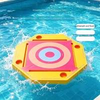 Table de Mahjong Flottante Personnalisée JW-622 en EVA, Table Pliante pour Divertissement Aquatique, Table en Mousse EVA pour Fêtes au Bord de la Piscine
