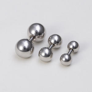 2401 Piercing joyería hombre y mujer Vagina anillo 4mm varilla corta cordón uñas PA titanio acero - Product Image 1