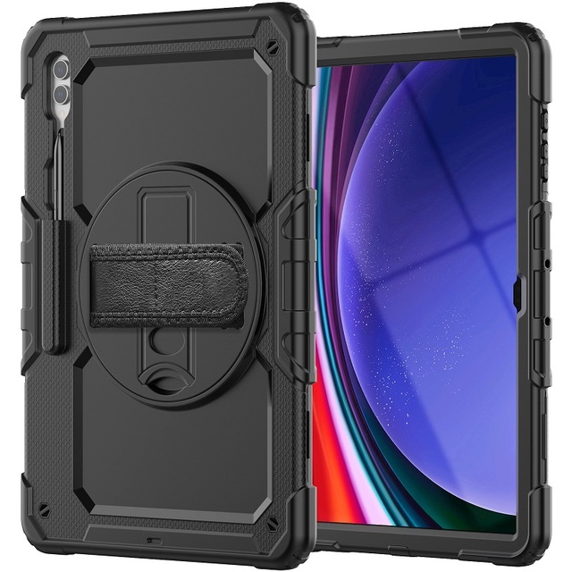 Protective Silicone Rugged Tablet Case for Samsung Galaxy Tab S8 Ultra 14.6 Inch Featuring Stylus Slot and Drop Guard