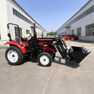 Mini Tractor Agrícola Compacto 4x4 con Certificación CE, 50HP, 60HP, 70HP, 90HP, Tractor Multifuncional de Cultivo con Estructura Abierta ROPS - Product Image 5