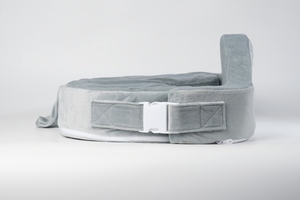 Coussin d'allaitement ergonomique – Soutien de couchage pour l'allaitement, support dorsal en mousse amovible et lavable, côtés ajustables pour la santé de la maman - Product Image 4