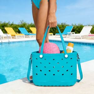 时尚拼色设计 时尚现代风格 鲜艳色彩 多种选择 流行 EVA 手提包 - Product Image 4