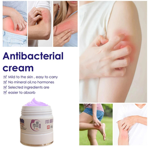 Natürlicher Pflanzenextrakt Anti-Juckreiz-Salbe für Hautreizungen & Bakterienhemmung |   Kräuter-Antibakterielle Hautcreme - Product Image 4