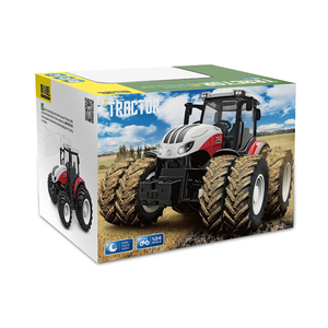 2.4GHZ 6 canaux télécommande De jouet véhicule jouet échelle <span class=keywords><strong>1</strong></span> 24 voiture agricole RC <span class=keywords><strong>tracteur</strong></span> 8x8 avec lumière - Product Image 3