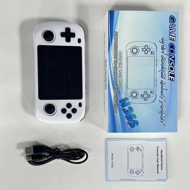 Retro Handheld Video Game Console Open Source Pocket Video Player Joystick 3000mah Battery 3.5 Inch IPS HD Screen