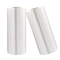Film d'emballage en PVC de qualité alimentaire Film alimentaire Étanche à l'humidité Film étirable souple Transparent 500 mm Petit rouleau Runhu RH-19