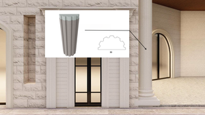 Cổ điển phong cách Châu Âu FRP mouldings EPS trang trí xây dựng cột cho nội thất bên ngoài cho biệt thự khách sạn bệnh viện Polystyrene - Product Image 6