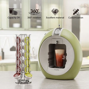 Menara Penyimpanan Kapsul Dolce Gusto dengan Lapisan Metalik Mengkilap, Desain Berkinerja Tinggi, dan Putaran Senyap. - Product Image 3