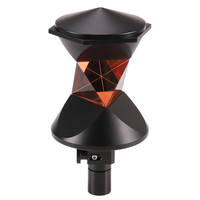 GRZ4 Prisme en nylon à 360 degrés, prisme d'arpentage de niveau réfléchissant avec six mini prisme collés ensemble pour station totale