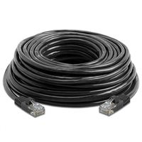 Kabel Jaringan Ethernet UTP Cat6 Jiajie Hitam Biru 100 kaki 22 Awg 23awg24awg 4 twisted-pair 0.5 Cca 4g Aico