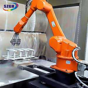 Línea de Pintura Automática en Polvo PLC con Brazo Robótico de 6 Ejes para Pintar Sillas - Product Image 6
