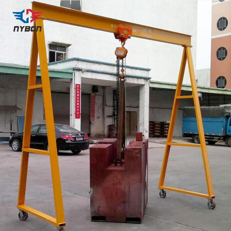 A Frame Portable Gantry Crane Adjustable
