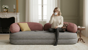 Productos de Alta Demanda 2026 en el Mercado de Muebles de Yiwu: Sofá Cama Retro de Pequeño Volumen, Muebles de Alquiler, Fabricante ODM - Product Image 5